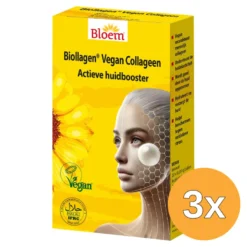 3x Bloem Biollagen Vegan Collageen Actieve Huidbooster (1 stuk)