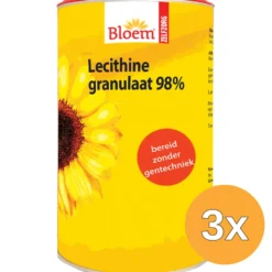 3x Bloem Lecithinegranulaat 98% (400 gr)