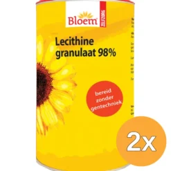 2x Bloem Lecithinegranulaat 98% (400 gr)