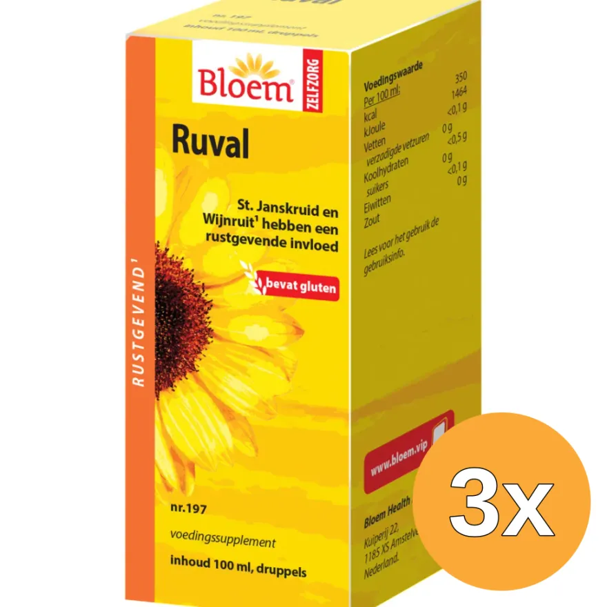 3x Bloem Ruval (100 ml)