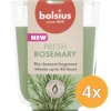 4x Bolsius Geurglas 97/85 True Scents Rosemary (1 stuk)