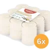 6x Bolsius Geurtheelichten Clear Cup 6U True Scents Vanilla (1 stuk)