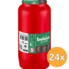 24x Bolsius Herdenkingslicht Compo Nr 5 Rood (1 stuk)