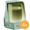4x Bolsius Starterkit Clean Light Gardenia & Fig (1 set)