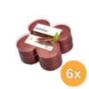 6x Bolsius True Scents Maxilicht Old Wood (8 stuks)