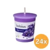 24x Bolsius True Scents Votive 53/45 Rond Lavender (1 stuk)