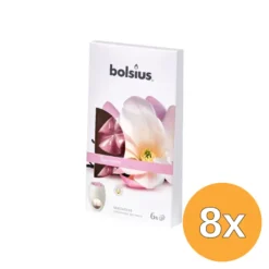 8x Bolsius True Scents Waxmelts Magnolia (6 stuks)