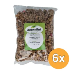 6x Bountiful Ambachtelijke Granola Krunchy Bessen (350 gr)
