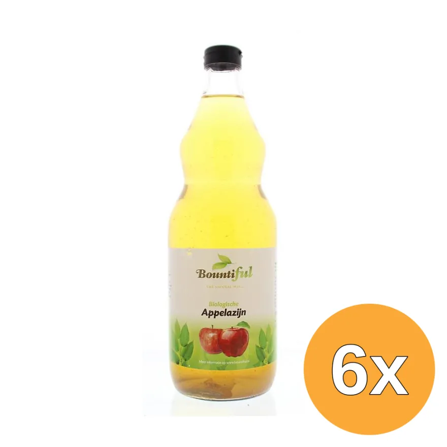 6x Bountiful Appelazijn Bio (1000 ml)