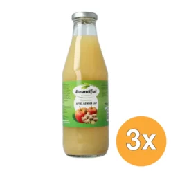 3x Bountiful Appel-gember Sap (750 ml)