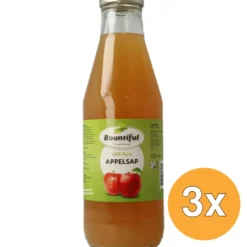 3x Bountiful Appelsap (750 ml)