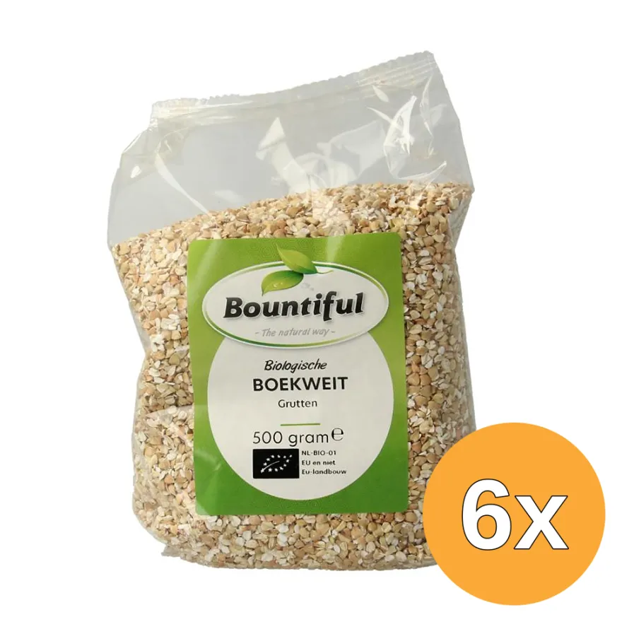 6x Bountiful Boekweit Bio (500 gr)