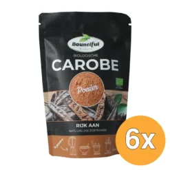6x Bountiful Carobe Poeder Bio (200 gr)