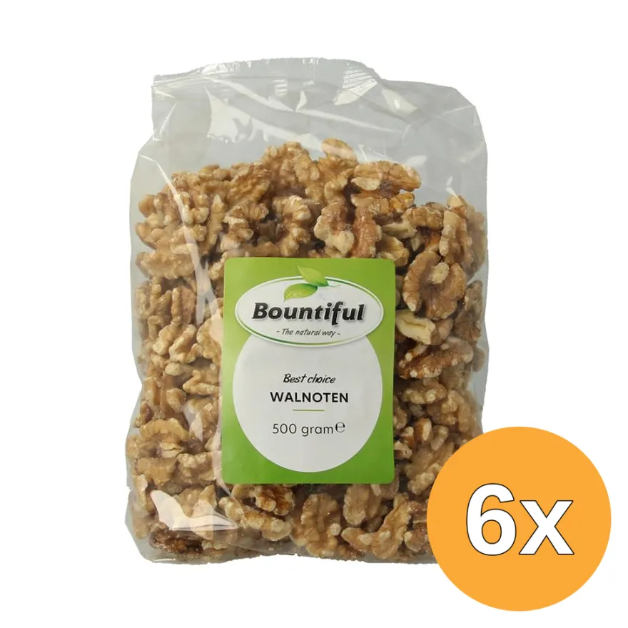6x Bountiful Chileense Walnoten (500 gr)