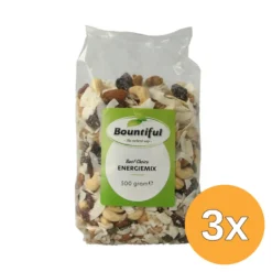 3x Bountiful Energiemix Bio (500 gr)