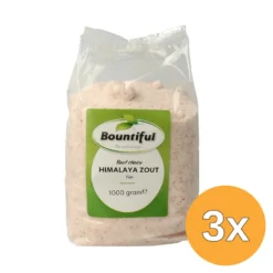 3x Bountiful Himalaya Zout Fijn (1000 gr)