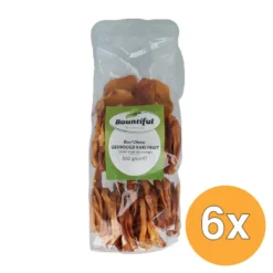 6x Bountiful Kaki Fruit Gedroogd zonder Suiker (500 gr)
