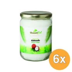 6x Bountiful Kokosolie Extra Virgin Bio (500 ml)