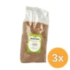 3x Bountiful Lijnzaad Gebroken Bc (1000 gr)