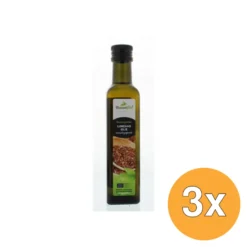 3x Bountiful Lijnzaadolie Bio (250 ml)