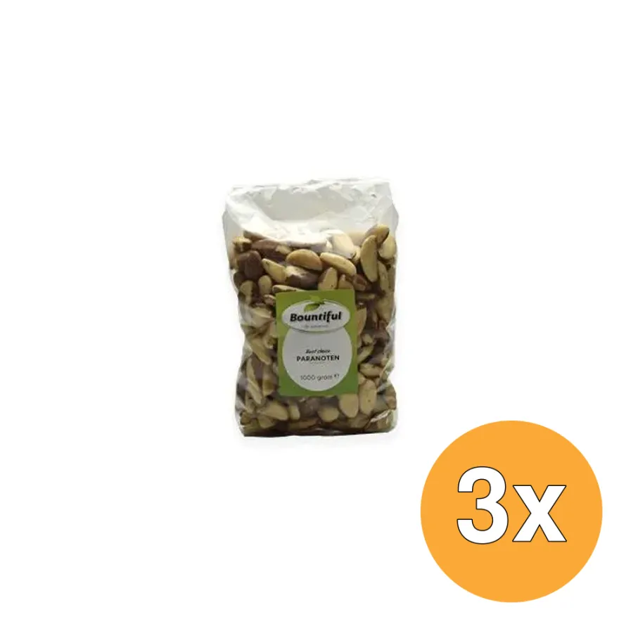 3x Bountiful Paranoten (1000 gr)