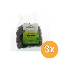 3x Bountiful Pruimen Zonder Pit (500 gr)
