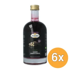 6x Bountiful Select Gember Sap Zwarte Wortel Bio (500 ml)