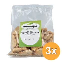 3x Bountiful Teriyaki Crackers (180 gr)