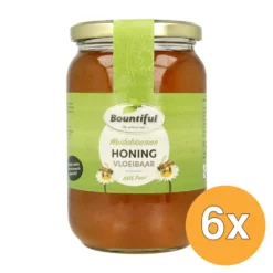 6x Bountiful Weidebloemen honing vloeibaar (900 gr)