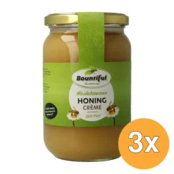 3x Bountiful Weidebloemen honing creme (900 gr)