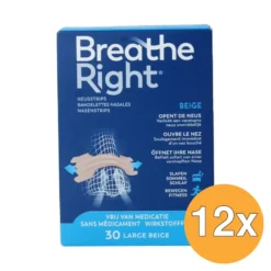 12x Breathe Right Large (30 stuks)