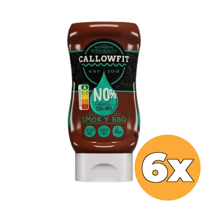 6x Callowfit Smoky BBQ (300 ml)