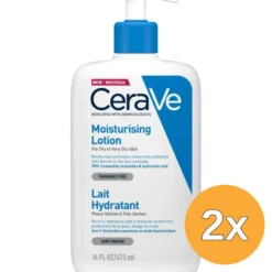 2x Cerave Hydraterende melk (473 ml)