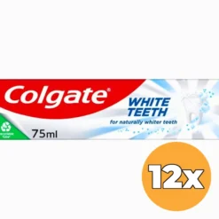 12x Colgate Tandpasta White Teeth (12 x 75 ml)