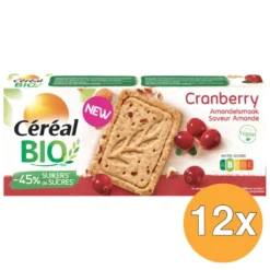 12x Céréal Bio Cranberry amandelen (132 gr)