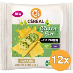 12x Céréal Glutenvrije Ccrackers Linzen (100 gr)