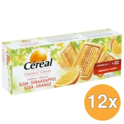 12x Céréal Koekjes soja/sinaasappel (280 gr)