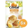 6x Céréal Mini cakes citroensmaak (7 x 25 gr)