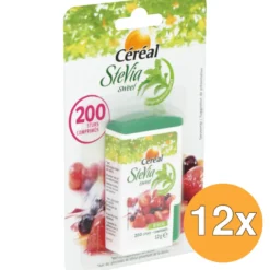 12x Céréal Stevia Sweet (200 Tabletten)
