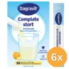 6x Dagravit Complete Start Drinkbare Multivitaminen Citroen-Sinaasappel (30 sachets)