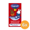 6x Dagravit Kids Vitamine D Kauwtabletjes (200 kauwtabletten)