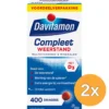 2x Davitamon Compleet weerstand (400 dragees)