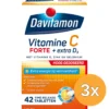 3x Davitamon C time-release (42 tabletten)