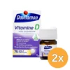 2x Davitamon D Volwassen smelttablet (75 tabletten)