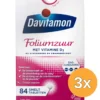 3x Davitamon Foliumzuur vitamine D (84 tabletten)