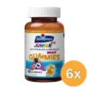 6x Davitamon Junior 3-12 Jaar Brain Gummies (60 stuks)