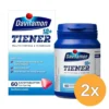 2x Davitamon Tiener 12+ aardbei (60 kauwtabletten)