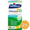 2x Davitamon Vitamine D olie (25 ml)