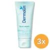 3x Dermolin Face wash CAPB Vrij (100 ml)