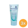 3x Dermolin Hand & Bodyserum tube (75 ml)